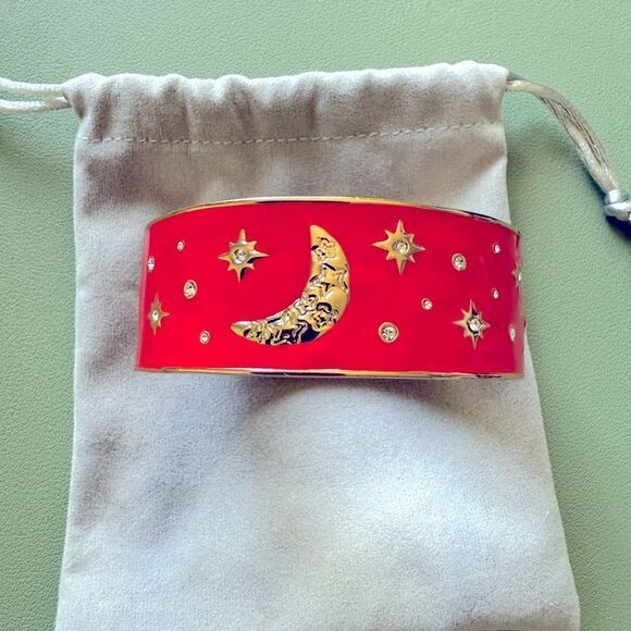 NEW ANN TAYLOR STARS AND MOON BRACELET - Picture 1 of 5